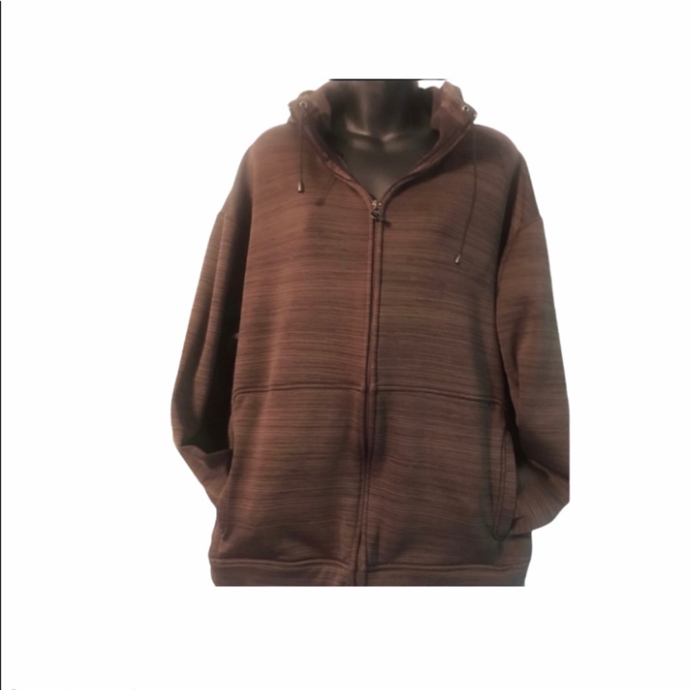 Brown bunnyhug with pockets